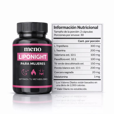 MENO® l Quemador de Grasa Nocturno